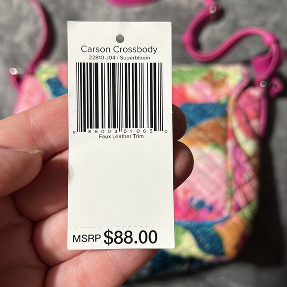 Vera Bradley Carson Crossbody in Superbloom - Picture 6 of 6